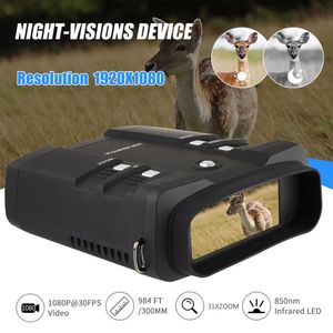 VisionKing Infraved Camera Dispositivo de visão noturna NV-FHD300 Telescópio de imagem de caça 1920x1080 Observação de animais LED LED