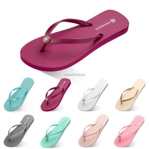 Kvinnor flip tofflor floppar skor rabatt trippel vit svart grön gul orange rosa röda kvinnor sommar hem utomhus strand slid sneaker212 s