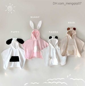 Handelsrockar småbarn baby huva handduk nyfödd baby badrum handduk super mjuk badhandduk filt baby pojke flicka varm sömn handduk väska z230819