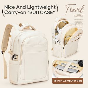 School Bags Travel Backpack for Women 14 Inch Anti Theft Laptop Work Water Resistant College Bookbag with USB Charging Port 230817