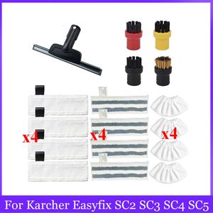 Cleaning Cloths Microfiber Steam Mop Heads Steam Mop Cloth For Karcher Easyfix SC2 SC3 SC4 SC5 Handheld Vacuum Cleaner Parts Accessories 230817