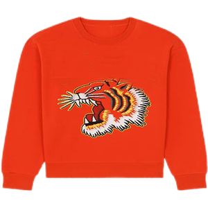 designers mens hoodies höst vinterpar pullover broderi tiger hoodie tröja kvinna hög kvalitet långärmad o-hals träning kvinnors hoodies tröjor tröjor