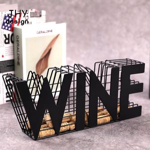 Świece nowoczesne wino cork holder wytrzymałości czerwone wino wina magazynowanie szafki do szafki w kuchni ślub ślub świąteczny dom do domu 230817