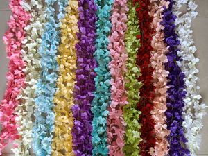 Wisteria stripe Artificial Flower Wedding Tak Decoration Artificial Flower Stripe Brodery Ball Simulation Flowers