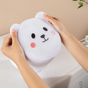 Laundry Bags Cartoon Clothes Washing Care Hangable Bra Washer Protector For Machine