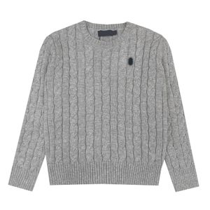 Tasarımcılar Lüks Sonbahar Kış Kadın Sweaters Tasarımcı Yuvarlak Boyun Süveteri Twist Pullover Midilli Nakış Üst Giyim Lüks Giyim Pinkwing15 CXG81813