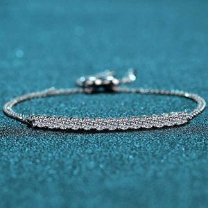 Jewelry for Women 925 Sterling Silver Tennis Moissanite Bracelet