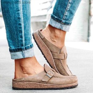 Kleiderschuhe Comemore Flats Frauen Slipper Retro Schuhe auf Damen Komfort weiblich Zapatos Mujer 2022 Neue lässige Frau Sommer Plus Größe 43 T230818