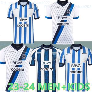 2023 2024 CF Monterrey Soccer Jerseys 22 23 24 Rayados R.Funes Mori E.Aguirre Meza R.Aguirre Romo G.Berterame Men and Kids Shirt