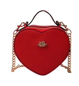 Designer Bags New Heart Bag Fashion Popular Shoulder Messenger Bag Heart-Shaped Box Bag Cosmetic