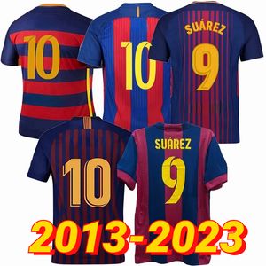 Retro Barce Jersey Soccer Puyol A.Iniesta Xavi Jerseys Neymar Jr Pique Suarez Vintage Classic Football Room 2014 15 16 18 18 19 21 22 23 23 Home New Vintage