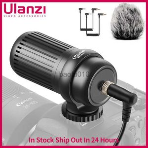 Microphones Ulanzi Nova Mic 01 Video Microphone For Nikon DSLR Camera Vlog Live Streaming Stereo Recording Microphone for Smartphone HKD230818