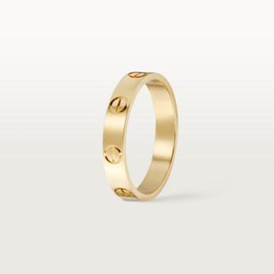 anel de designer anel para mulher anel de luxo designer de jóias design sentido 5mm e 6mm de largura anéis multi-dedo tamanho anel de dedo 18k anéis banhados a ouro