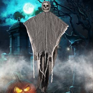 Other Event Party Supplies Halloween Hanging Ghost Skull Pendants for Home Indoor Outdoor Door Decoration Haunted House Bar Horror Props 230818