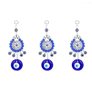 Pendant Lamps 3 Pc Coat Hanger Blue Eye Decor Gifts Creative Gift Turkish Home Decorative Ornament
