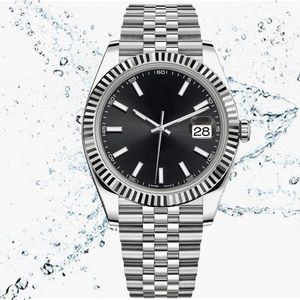 AAA Watch for Men Designer Women Quartz Luxury Watchs Sapphire 28mm 36mm 41mm Date Bara mekaniskt rostfritt stål Lysande Montre -armbandsur vattentätt med låda