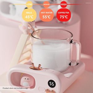 Tumblers tazza di tazza di riscaldamento termostatico tazza tazza portatile Risparmio di sicurezza Gadget pratici leggeri per le forniture per ufficio domestico