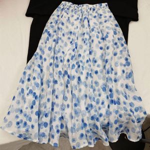 Spódnice Jupe Summer Ubrania Jupes Kawaii Stroje dla kobiet sukienki 2023 Styl koreański