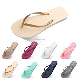 Triple Flip Women Slippers Shoes Flops White Black Green Green Pink Red Womens Summer Outdoor Slide Slide Sneaker Breathable515 S