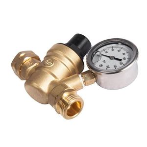 Atv Parts Brass Water Pressure Regator Lead Vae Adjustable Reducer For Rv Sned Filter Drop Delivery Mobiles Motorcycles Scooter Dhxri