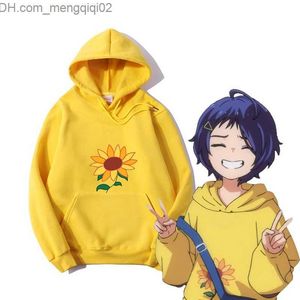 Herrtröjor tröjor harajuku casual kvinnors hoodie ägg prioritering anime tryck puller kaii ohto ai tecknad söt y2k lös gotisk tröja z230818