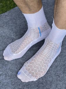 Men's Socks Rare Seen Vintage Sock Man's Old Time Ribbed Calf Sex Attractive Adorable Male Business Cool Model