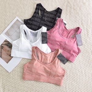 Highly Elastic Gym Outfit Women Breathable Sports Bra Tight Fitting Yoga Leggings Designer Letter Print Tracksuit