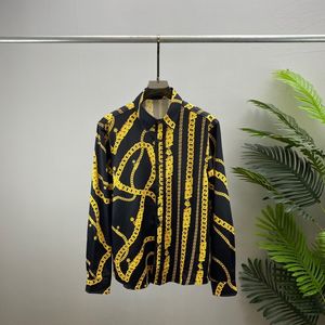 Compre camisa de impressão floral de moda masculina por atacado Botão casual de manga longa Conjunto de camisa havaiana de traje de praia de praia Camisa