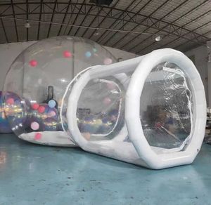 Festa infantil por atacado Clear Bubble Bolas com balões tenda inflável de bolhas para datas ao ar livre acampar