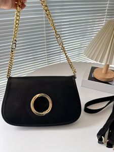 Designer vintage Bolsas de luxo de luxo de alta qualidade Bolsa de bolsa de ombro de bola de ombro feminino Flip de couro genuíno