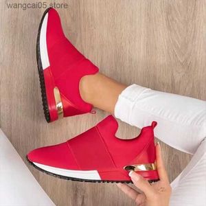 Dress Shoes Vulcanize Shoes Sneakers Women Shoes Ladies Slip-On Solid Color Sneakers for Female Sport Mesh Casual Shoes for Women 2021 T230818