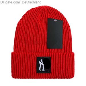 Beanie/Skull Caps Top Selling Winter Ny Beanie Hut Männer Frauen Cap Ski Hats Snapback Maske Baumwollschädel Unisex Cashmere Patchwork Luxus Z230819