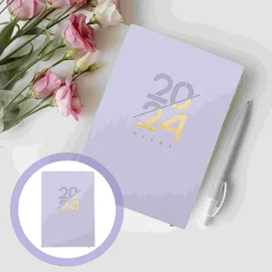 Agenda Book Note Planner Notepad Books Multifunction Paper Office Writing Notebook Student