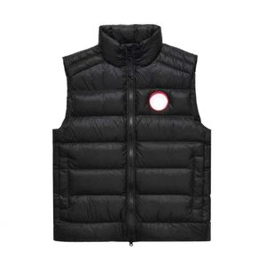 Vests Winter men and women solid vest sleeveless jacket Classic Feather Weskit Jackets Casual bodywarmer Vests Coat Gilet Doudoune Homme