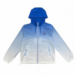 Sping Herbst Jacken Trapstar Brand Stickel Logo Männer Frauen lässig Outdoor -Mantel mit Kapuze wasserdichte Damen Reißverschluss Sonnenschutz Jacken#