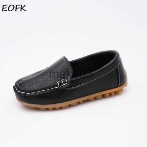 Кроссовки eofk Fashion Soft Kids Shoes для детей малышей мальчики девочки большие детские школьные лоферы повседневной квартиры кроссовки Moccasins 2138 J230818