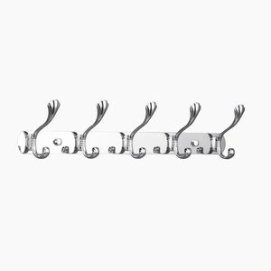 Stainless steel European style clothes hook without punching fitting room clothes hook wall door back hook clothes hat hook