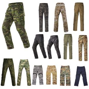 Taktik Kamuflaj Pantolon BDU Ordu Savaş Giyim Açık Mekan Ormanlık Avcılık Atış Kamufla Savaş Elbisesi Üniforma No05-015C