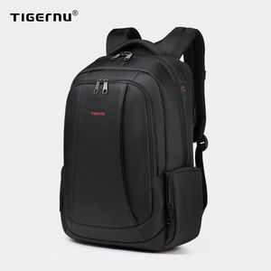 Borse per la scuola Tigernu Waterproof Nylon Anti Laptop Backpack da 15 pollici con zaino femmina Women Notebook Bag Bag Mochila Bag Travel 230817