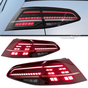 Car Styling Tail Light for VW Golf 7 MK7 MK7.5 20 13-20 20 Taillights Rear Lamp LED Signal Reversing Parking Lights