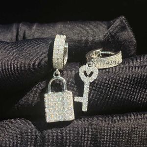 Fashion Jewelry Diamond Earring Pass Diamond Tester Jewelry S925 with Vvs Moissanite Jewelry