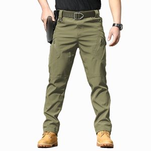 Men's Jeans Unique Special Forces Fans Overalls Stretch Breathable Tactical Pants Multi Pocket Front Zipper Outdoor Casual 230817