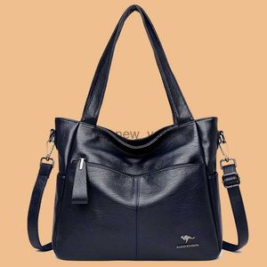 Totes Luxury Casual Tote Women Bag High Quality Leather Ladies Hand Bags for Women 2021 Shoulder Bag Big Crossbody Bags Sac A Main HKD230818