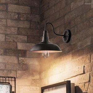 Wall Lamp Nordic Lights Restaurant Bar Retro E27 Lamps Lot Industrial Luminaria Saconces Outdoor Indoor Lighting Luminaire