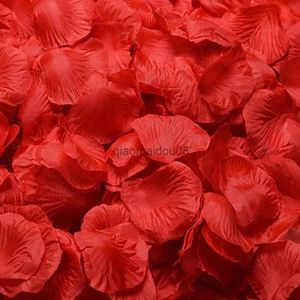 Dekoratif Çiçek Çelenkleri 500/1000/3000 PCS Renkli Romantik İpek Gül Yapay Yapay yaprakları Düğün Partisi Güller Dekorasyon Dekorasyon HKD230818