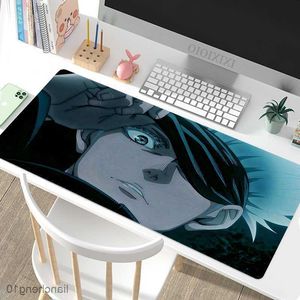 Muskuddar handled Kaisen Anime Mouse Pad Gaming Home Large Mousepad Desk Mats Office Natural Rubber Non-Slip Mice Pad Mouse Mats R230818