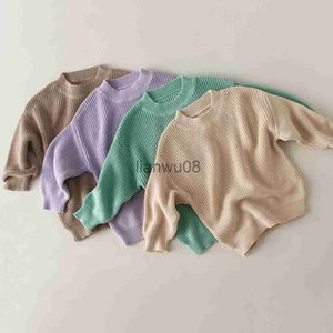 Pullover Fashion Soft Kids Children Sweaters Toddler Baby Girl Boy Long Sleeve Pullovers Tops Autumn Sweaters Outerwear Clothes x0818