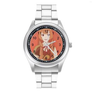 Raphtalia quartzo Raphtalia Raphtals Watch Aesthetic Man Wrist Design Aço Viagem Comprar Wristwatch