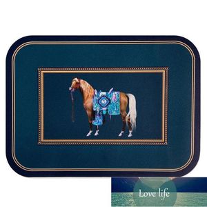 Oil-Proof Heat Insulation Anti-Scald Western-Style Placemat Dining Room Table Mat Coaster