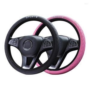 Steering Wheel Covers Universal Car Cover Auto Interior Wrap For Comfortable Driving Soft Vehicles